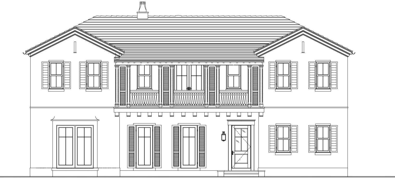 elevation of west palm beach home